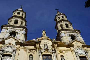 Fototapeta na wymiar Iglesia,1942 Monumento Histórico Nacional