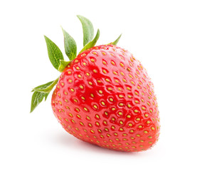 Strawberry isolated on white background