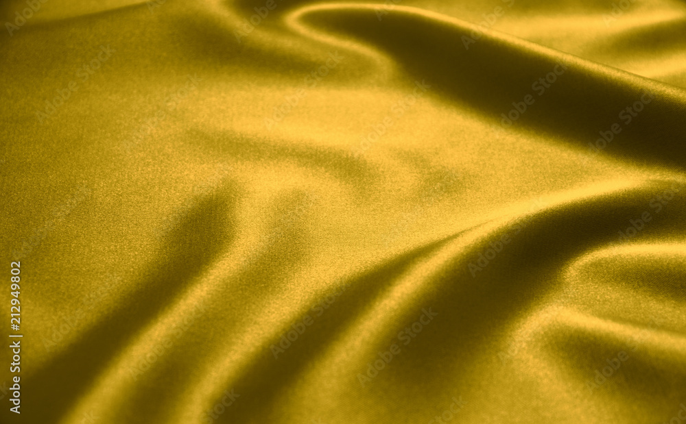 Sticker gold satin background