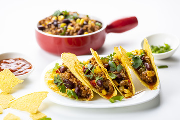 Mexican food - delicious tacos