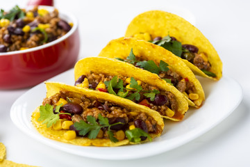 Mexican food - delicious tacos