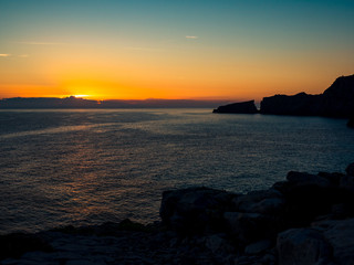 Fototapeta premium Morgenrot ohne Sonne