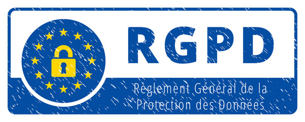 EU-RGPD sign illustration