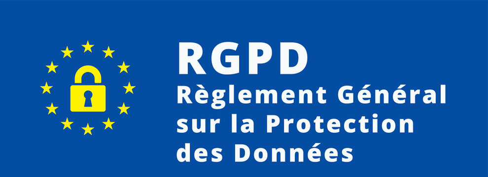 EU-RGPD sign illustration