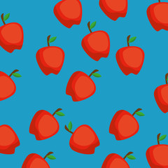 apples fresh fruits pattern