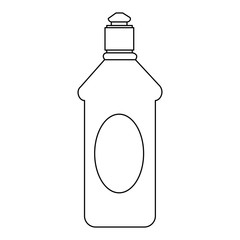 bottle house product icon