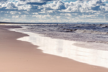 plaża w Zatoce Gdańskiej © Krzysztof Stasiak