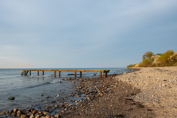 Abendstimmung am Strand von Niendorf Ostsee