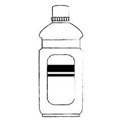 bottle house product icon vector illustration design
