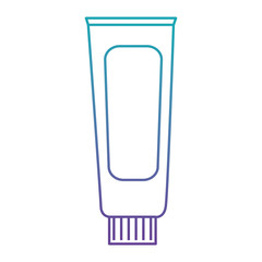 cream tube product icon vector illustration design