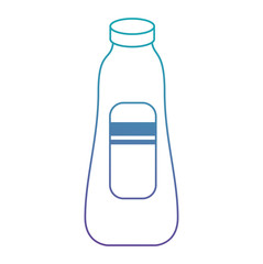 bottle house product icon vector illustration design