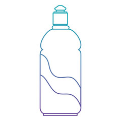 bottle soap product icon vector illustration design