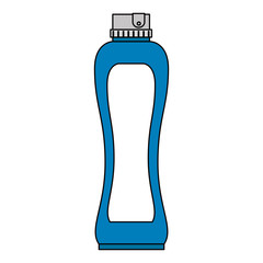 bottle house product icon vector illustration design