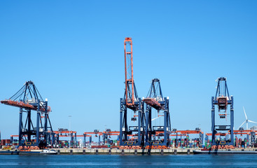 Fototapeta premium Hafen von Rotterdam