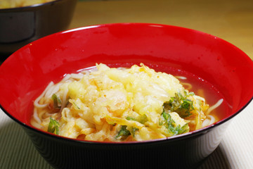 かき揚げうどん