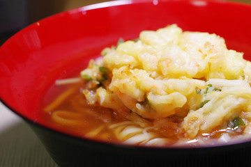 かき揚げうどん