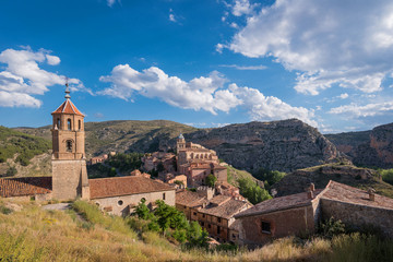 Fototapeta na wymiar Albarracin, medieval village in teruel, Spain.