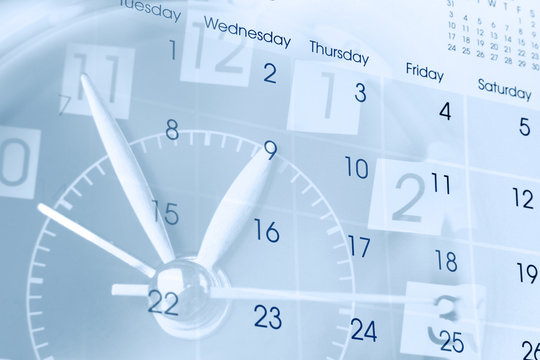 Clock and calendar