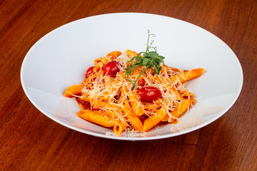Delicious penne pasta