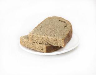 bread on plate