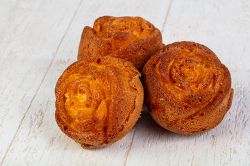 Delicious baked muffins