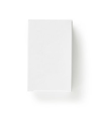 white paper box