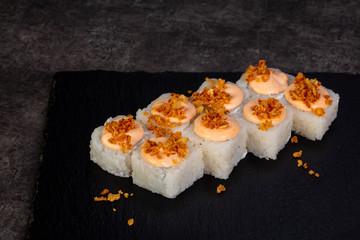 Japanese spicy sushi