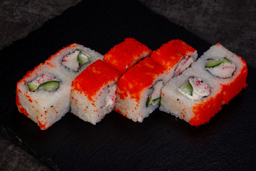 Japanese roll with crab
