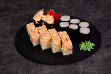 Japanese sushi set