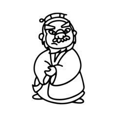 Character in Journey to the West, the Chinese Mythology Novel Tale