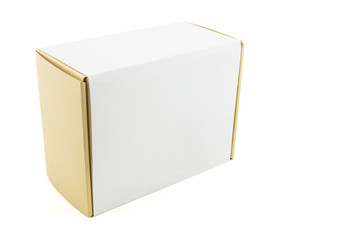 box on white background