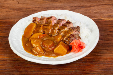 Curry with beef