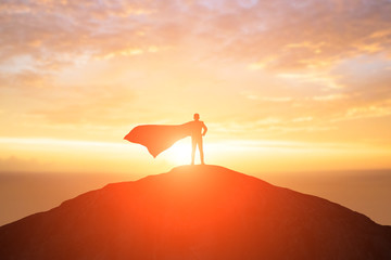 silhouette of businessman © ryanking999