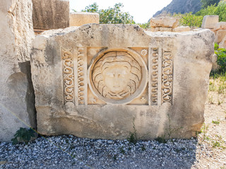 ancient ruins in Antalya Turkey