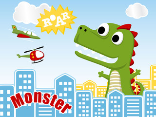 monster cartoon vector