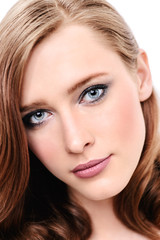 Obraz premium beautiful natural makeup