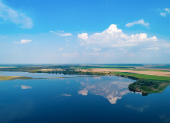 Summer sunny landscape