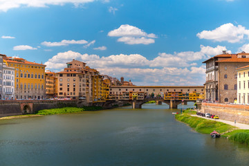Naklejka premium Florence Old bridge