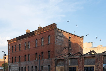 Old Red Brick Building