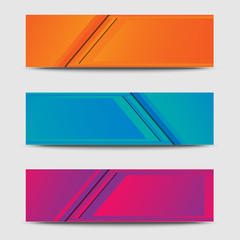 set banner template web