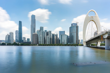 Obraz premium Krajobrazy miasta Guangzhou