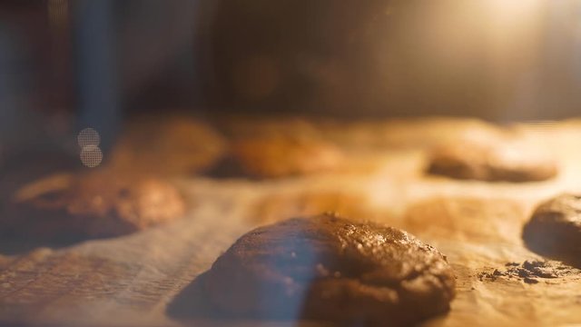 Baking Cookies In Oven