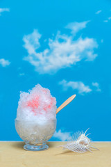 夏のかき氷　Shaved ice of summer