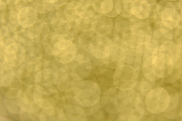 Gold Glitter Bokeh Background