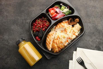 meal in lunchbox