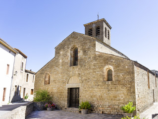 Fototapeta premium church of escales, France