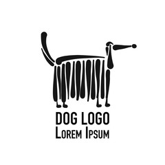 Funny dog, sketch for your design