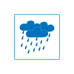 Shower sign Weather icon