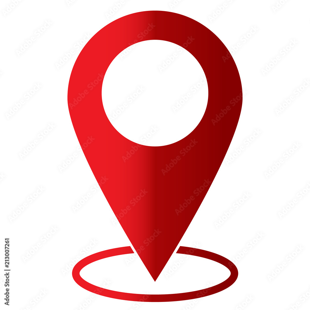 Poster pin icon on white background. flat style. map sign. location for your web site design, logo, app, ui
