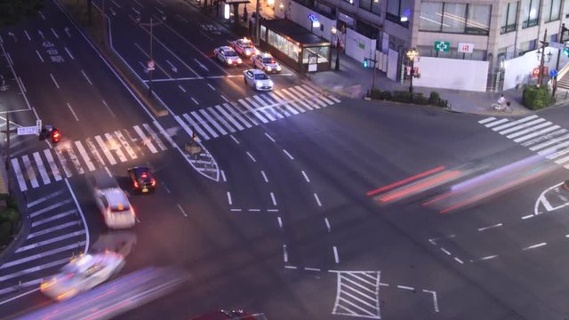仙台駅前　タイムラプス4